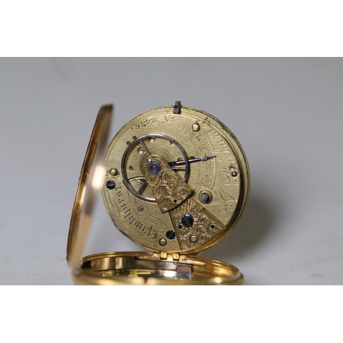 856 - 18K Gold Pocket Watch by G. Barham & Son, Hawkhurst, No. 3356

This distinguished ladies' pocket wat... 