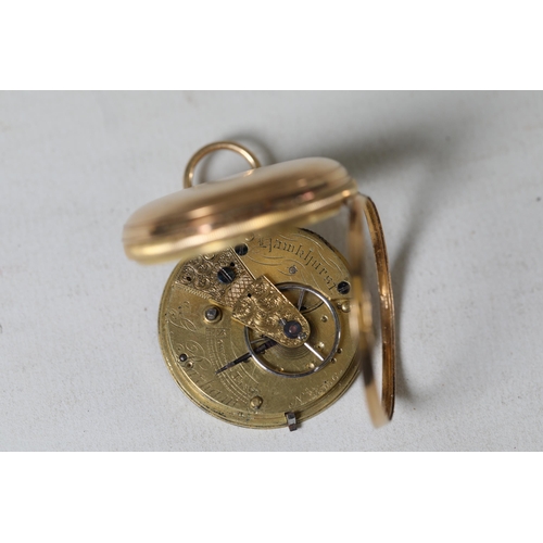 856 - 18K Gold Pocket Watch by G. Barham & Son, Hawkhurst, No. 3356

This distinguished ladies' pocket wat... 