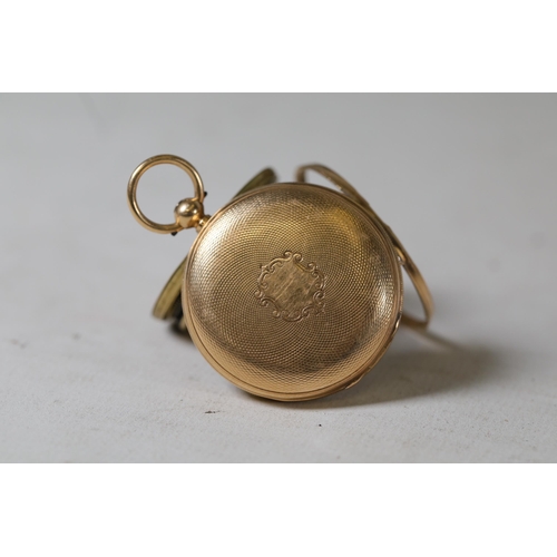 856 - 18K Gold Pocket Watch by G. Barham & Son, Hawkhurst, No. 3356

This distinguished ladies' pocket wat... 