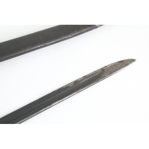24 - Australian Lithgow Pattern 1907 Bayonet with Scabbard and Canvas FrogAustralian-made Lithgow Pattern... 