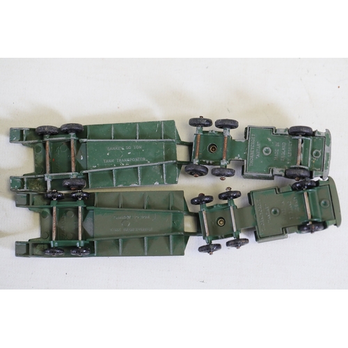 770 - Extensive Collection of Vintage Military Vehicles from Matchbox, Dinky, Britains, Lesley, Meccano, C... 