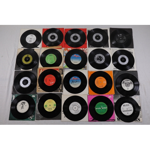Collection of 7-inch Punk and Rock 45 RPM Singles, 1970s 80sA large ...