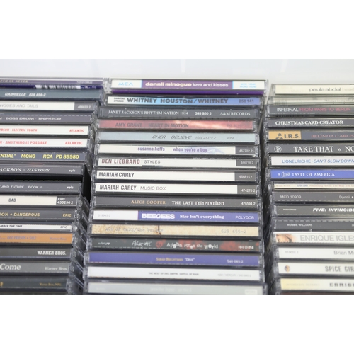 Extensive collection of pop and rock compact discs, late 1980s to early ...