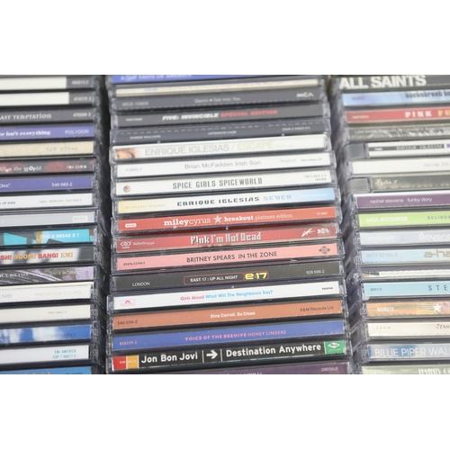 Extensive collection of pop and rock compact discs, late 1980s to early ...