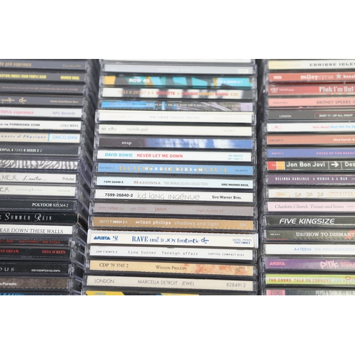 Extensive collection of pop and rock compact discs, late 1980s to early ...