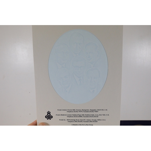 Portals Limited commemorative watermarks, calendars and company ...