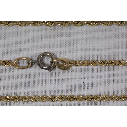 1298 - Collection of Gold Chains, Rings and Pendants, 13g all 9ctA mixed group of yellow gold jewellery com... 