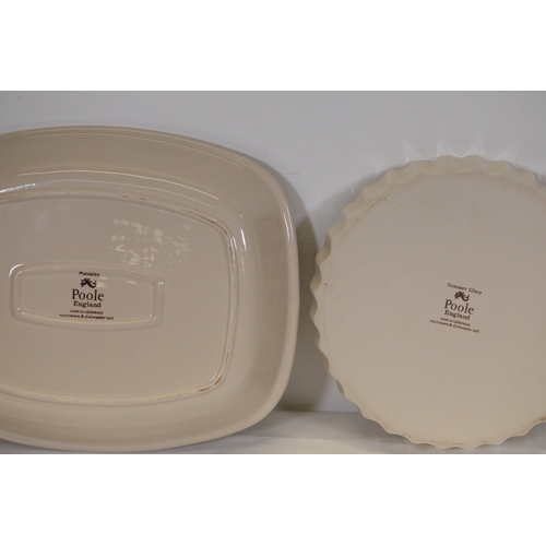 1390 - Poole Pottery Mandalay Pattern Dinner Service SetThis comprehensive Poole Pottery dinner service set... 