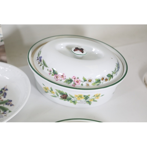 1401 - Royal Worcester Worcester Herbs Wild Thyme tea and tableware collection, 19871990Extensive group of... 