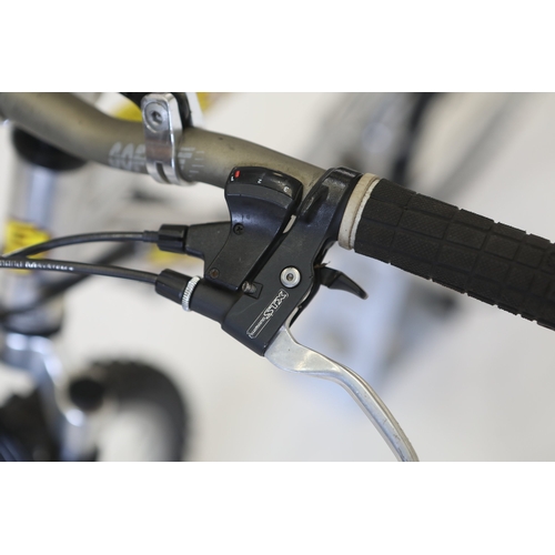 GT RTS full-suspension mountain bikeA GT RTS full-suspension mountain ...