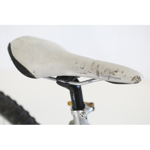 GT RTS full-suspension mountain bikeA GT RTS full-suspension mountain ...