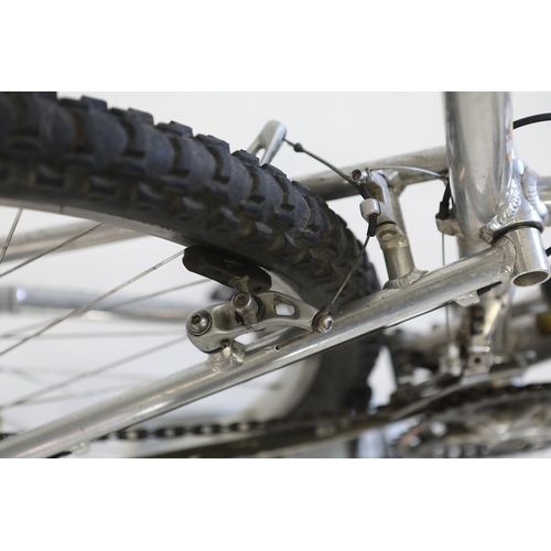 GT RTS full-suspension mountain bikeA GT RTS full-suspension mountain ...