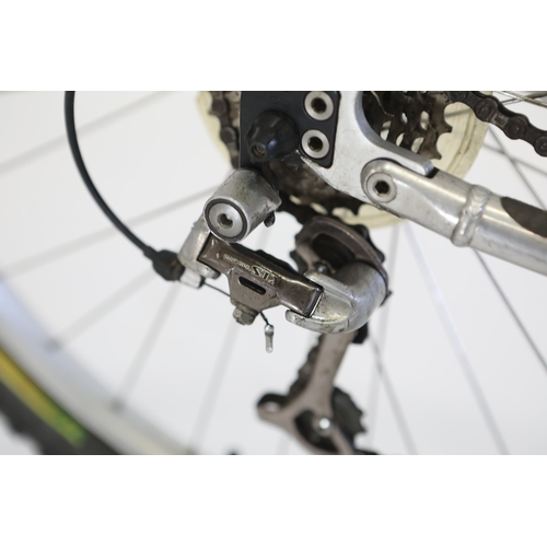 GT RTS full-suspension mountain bikeA GT RTS full-suspension mountain ...