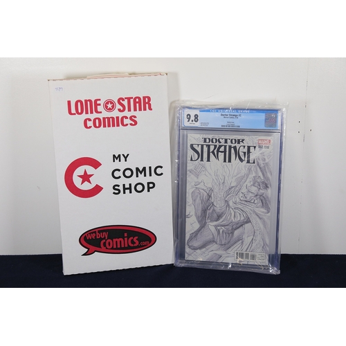 232 - Doctor Strange 2 CGC 9.8 Sketch Variant, Alex RossMarvel Comics Doctor Strange 2, January 2016, CGC ... 