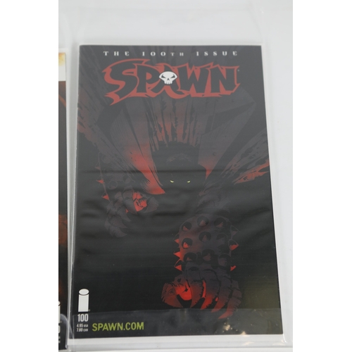 Spawn 100th Issue variant cover comic setA set of six copies of Spawn ...