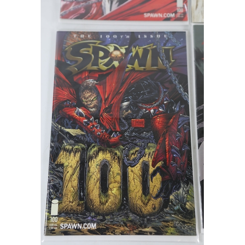 Spawn 100th Issue variant cover comic setA set of six copies of Spawn ...