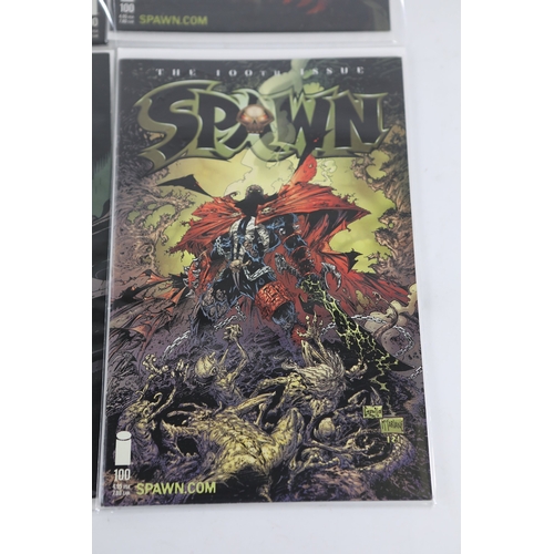 Spawn 100th Issue variant cover comic setA set of six copies of Spawn ...