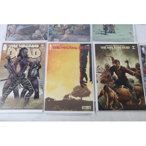 Collection of 35 The Walking Dead comic booksA group of 35 single issue ...