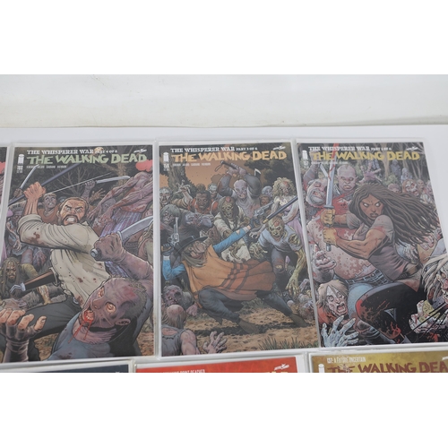 Collection of 35 The Walking Dead comic booksA group of 35 single issue ...