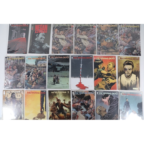 Collection of 35 The Walking Dead comic booksA group of 35 single issue ...