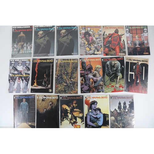 Collection of 35 The Walking Dead comic booksA group of 35 single issue ...