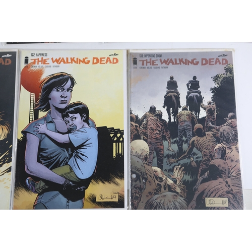 Collection of 35 The Walking Dead comic booksA group of 35 single issue ...