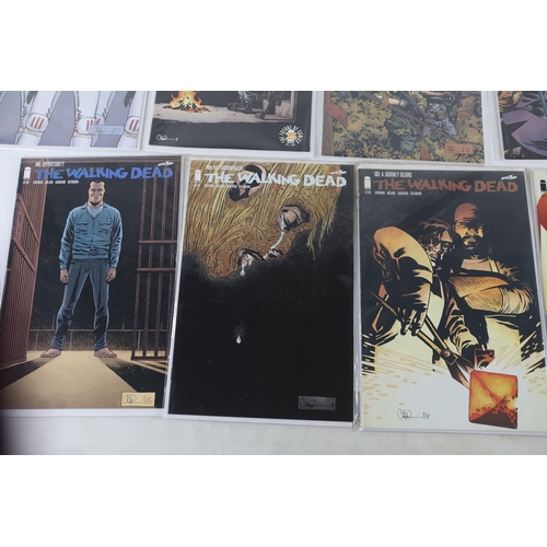 Collection of 35 The Walking Dead comic booksA group of 35 single issue ...