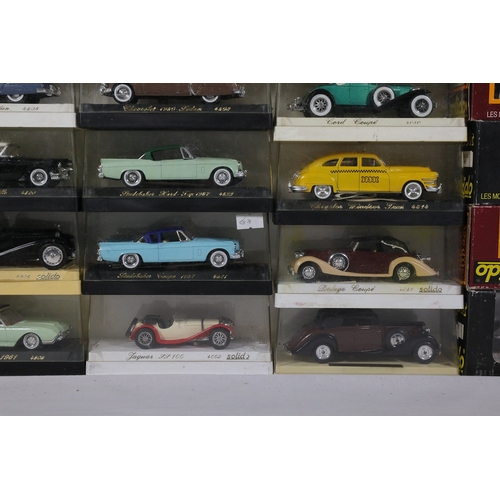 482 - Solido 1:43 French Boxed Model Car Collection, Age dOr and Les Modeles Prestigieux, 34 PiecesA defin... 