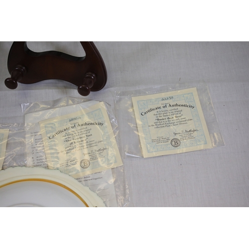Poohs Sweet Dreams 3D Collector Plates by The Bradford Exchange, set of ...