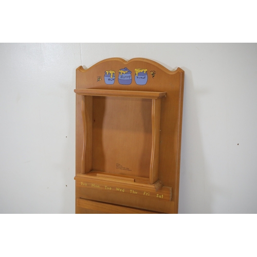 776 - Bradford Exchange Winnie the Pooh The Whole Year Through perpetual wall calendar setDisney licensed ... 