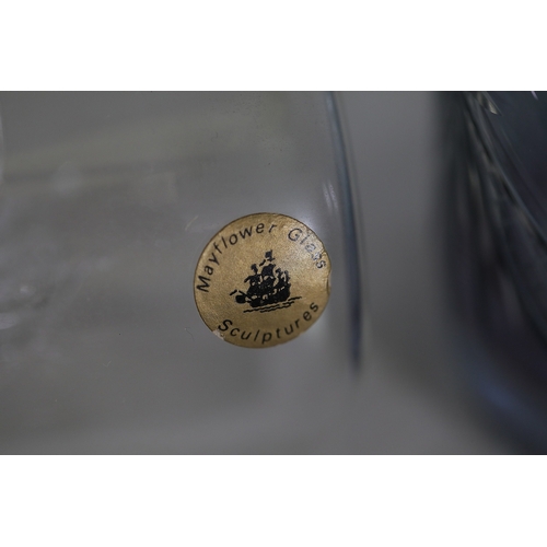 783 - Collection of Mid-20th Century Decorative Crystal, Glass, and MetalwareA curated selection of vintag... 