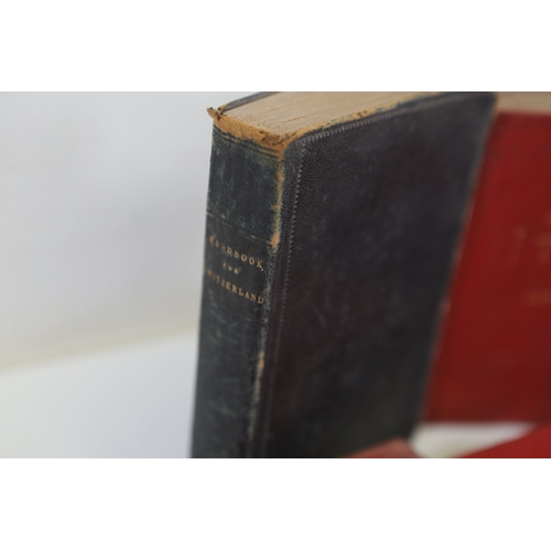 830 - **Collection of Original Baedeker Travel Guides**This is a collection of vintage Baedeker travel gui... 