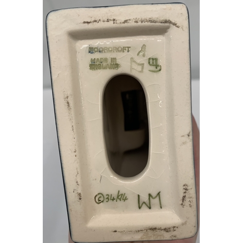 79 - Moorcroft Clock Decorated with Anemones