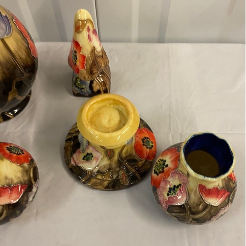 80 - Large Selection Of Old Tupton Ware to include, Vases, Boxed Plate, Candle Holder etc