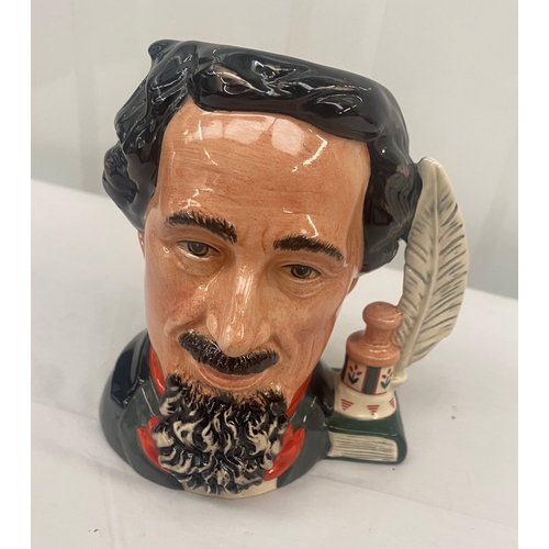 90 - Royal Doulton Small Character Jug Charles Dickens with Certificate