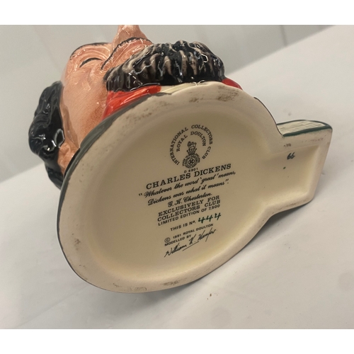 90 - Royal Doulton Small Character Jug Charles Dickens with Certificate