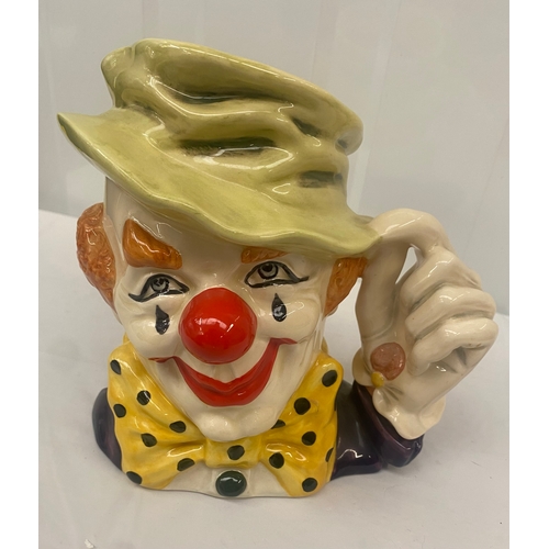 92 - Royal Doulton Large Character Jug The Clown D6834