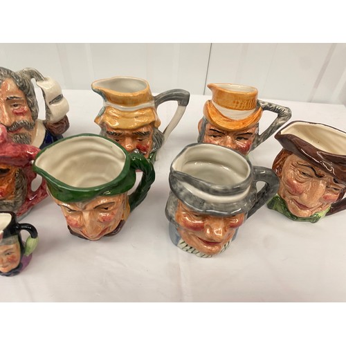 97 - A large selection of Artone Character Jugs (11)