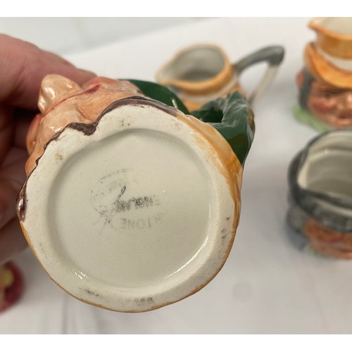 97 - A large selection of Artone Character Jugs (11)