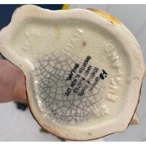 99 - Two Shakespeare Staffordshire Collection Toby Jugs and One Shorter and Sons Toby Jug