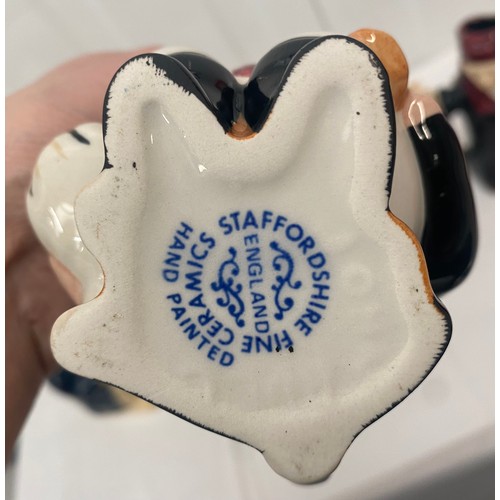 101 - Large selection of Toby Jugs, to include Tony Wood, Burlington, Burleigh (6)