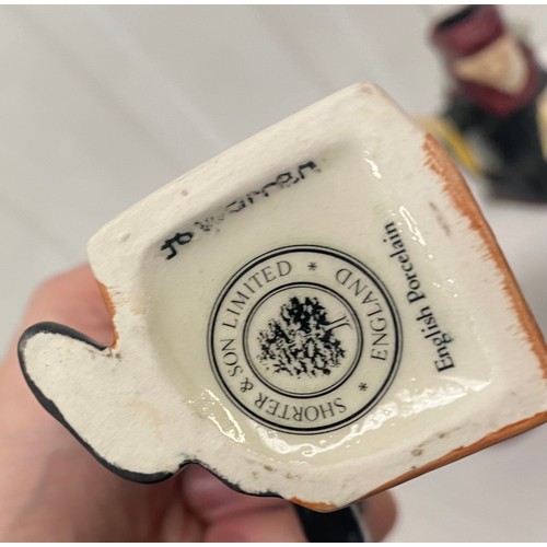 101 - Large selection of Toby Jugs, to include Tony Wood, Burlington, Burleigh (6)