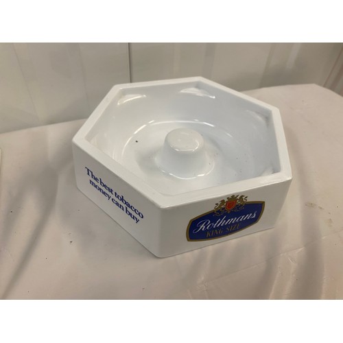 108 - Four Vintage Ash Trays to include Regal King, Rothmans (4)