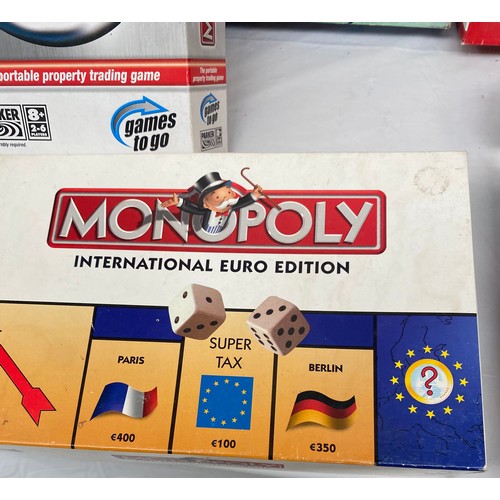 Selection of Monopoly Games to Include Junior Editions, Euro Edition (5)