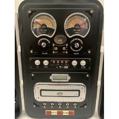 Spirit Of St-Louis N-X-211 CD Radio Player Flight Case In Original Box