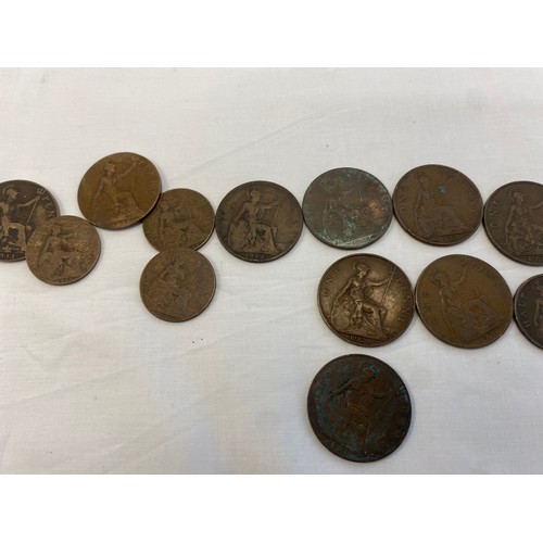 500 - Huge selection of coins ranging from 1890s to 1966. Some years missing.