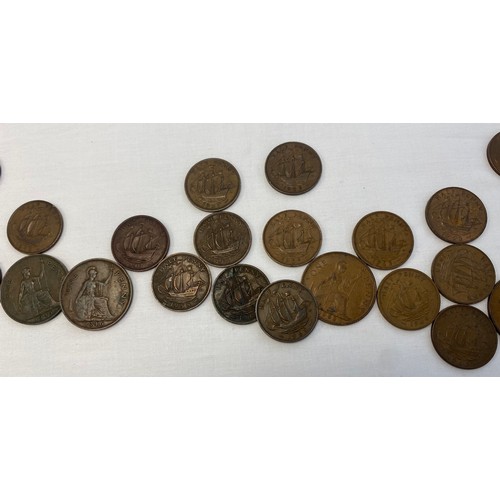 500 - Huge selection of coins ranging from 1890s to 1966. Some years missing.