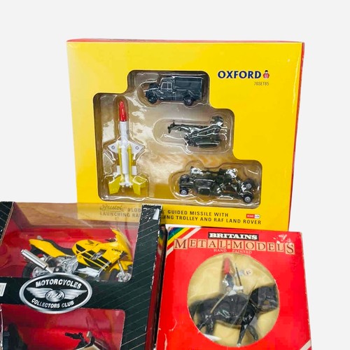 Lot of seven boxed die-cast sets: Oxford 1:76 Bloodhound missile ...