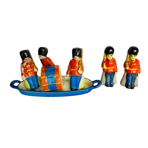 88 - Selection of Soliders In Boat
