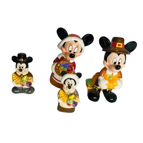 117 - 4 Mickey and Minnie Thanksgiving Cornucorpia